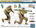 1/72 WW2 US Gls with Bazooka M1A1 Normandy 1944