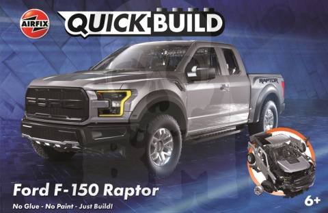 Airfix J6053 Klocki Quickbuild - Ford F-150 Raptor - Grey