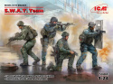 S.W.A.T. Team - 4 szt. 1:24