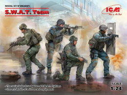 S.W.A.T. Fighters Team - 4 szt. 1:24