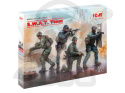 S.W.A.T. Fighters Team - 4 szt. 1:24