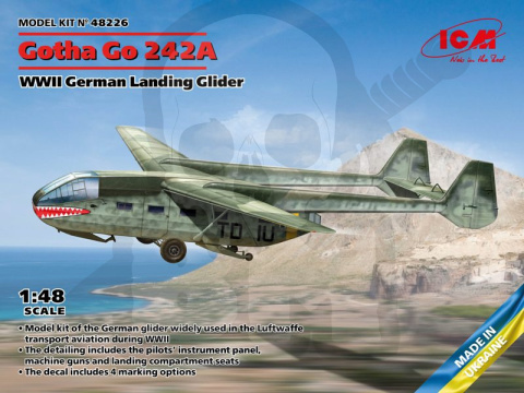 Gotha Go 242A WWII German Landing Glider 1:48