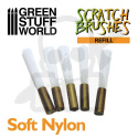 Scratch Brush Set Refill – Soft nylon - miękki nylon wkład pędzelka 5 szt.