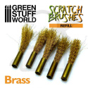 Scratch Brush Set Refill – Brass - mosiężny wkład pędzelka 5 szt.