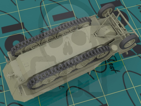 Sd.Kfz.251/6 Ausf.A WWII German Armoured Command Vehicle 1:35 Sd.Kfz.251/6 Ausf.A WWII German Armoured Command Vehicle 1:35