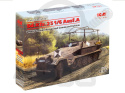 Sd.Kfz.251/6 Ausf.A WWII German Armoured Command Vehicle 1:35