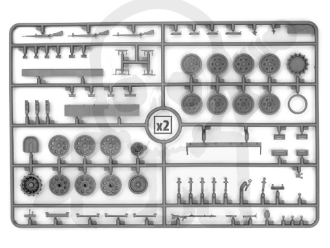 Sd.Kfz.251/6 Ausf.A WWII German Armoured Command Vehicle 1:35 Sd.Kfz.251/6 Ausf.A WWII German Armoured Command Vehicle 1:35