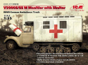 V3000S/SS M Maultier with Shelter WWII German Ambulance Truck 1:35