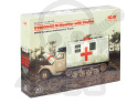 V3000S/SS M Maultier with Shelter WWII German Ambulance Truck 1:35