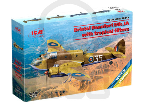 Bristol Beaufort Mk.IA with tropical filters 1:48
