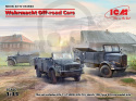 Wehrmacht Off-road Cars (Kfz.1, Horch 108 Typ 40, L1500A) 1:35