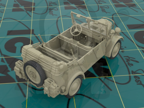 Wehrmacht Off-road Cars (Kfz.1, Horch 108 Typ 40, L1500A) 1:35 Wehrmacht Off-road Cars (Kfz.1, Horch 108 Typ 40, L1500A) 1:35