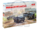 Wehrmacht Off-road Cars (Kfz.1, Horch 108 Typ 40, L1500A) 1:35