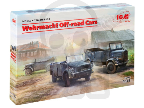 Wehrmacht Off-road Cars (Kfz.1, Horch 108 Typ 40, L1500A) 1:35 Wehrmacht Off-road Cars (Kfz.1, Horch 108 Typ 40, L1500A) 1:35