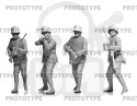 WWI German Infantry in аrmor 1:35