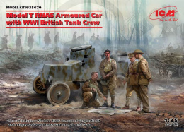 Armoured Car Model T RNAS with WWI British Tank 1:35