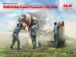 WWII British Ground Personnel (1939-1945) 3 figures 1:32