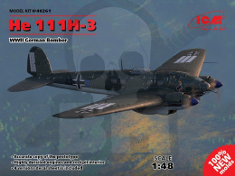 He 111H-3 WWII German Bomber 1:48