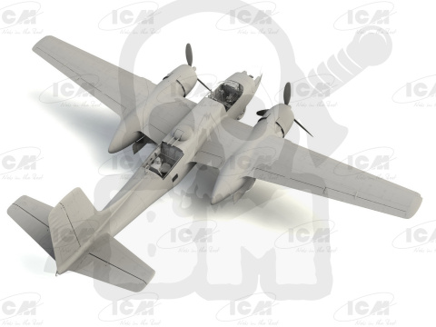 A-26C-15 Invader with pilots and ground personnel 1:48 A-26C-15 Invader with pilots and ground personnel 1:48