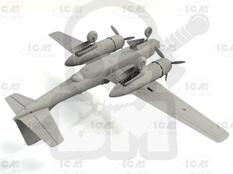 A-26C-15 Invader with pilots and ground personnel 1:48 A-26C-15 Invader with pilots and ground personnel 1:48