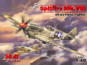 Spitfire Mk.VIII WWII USAAF Fighter 1:48