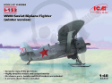 I-153 (winter version) WWII Soviet Biplane Fighter 1:48