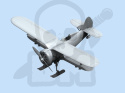 I-153 (winter version) WWII Soviet Biplane Fighter 1:48