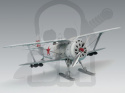 I-153 (winter version) WWII Soviet Biplane Fighter 1:48