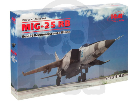 MiG-25 RB Soviet Reconnaissance Plane 1:48