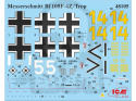 Messerschmitt Bf 109F-4Z/Trop WWII German Fighter 1:48