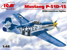 Mustang P-51D-15 WWII American Fighter 1:48