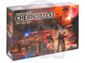 Chernobyl#2 Fire Fighters AC-40-137A firetruck & 4 figures & diorama base with background 1:35