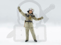 Chernobyl#2 Fire Fighters AC-40-137A firetruck & 4 figures & diorama base with background 1:35