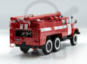 Chernobyl#2 Fire Fighters AC-40-137A firetruck & 4 figures & diorama base with background 1:35