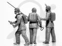 Chernobyl#2 Fire Fighters AC-40-137A firetruck & 4 figures & diorama base with background 1:35