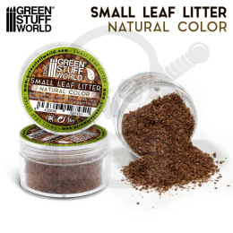 Small Leaf Litter - Natural Color - liście 10g