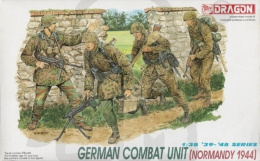 1:35 German Combat Unit Normandy 1944 - Waffen SS w Normadii