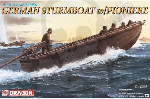 1:35 German Sturmboat w/ Pioniere