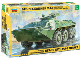 1:35 Rosyjski transporter opancerzony BTR-70 w/MA-7 Turret