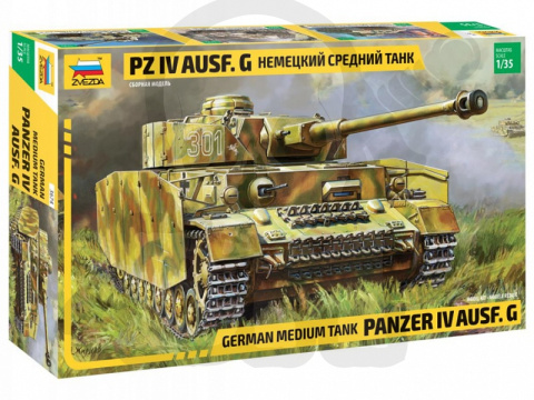 1:35 Niemiecki czołg Panzer IV Ausf.G