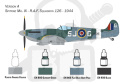 1:72 Spitfire Mk IX Complete Set for Modeling