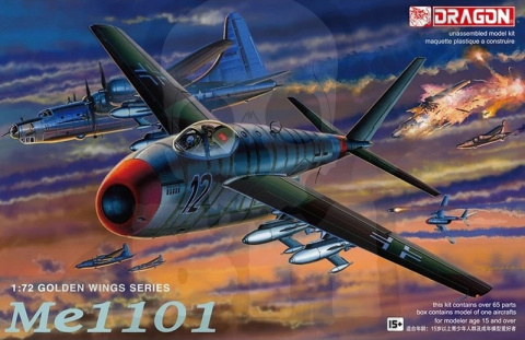 1:72 Messerschmitt Me1101