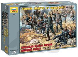 1:72 German Infantry of World War I 1914-1918