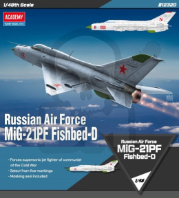 Academy 12320 MIG-21PF (Polskie Malowanie) 1:48