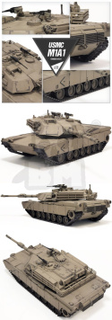 Academy 13430 USMC M1A1 Abrams 1:72