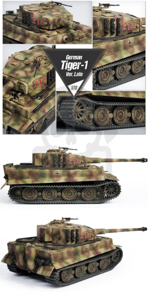 Academy 13431 Tiger-1 Ver. Late 1:72 Academy 13431 Tiger-1 Ver. Late 1:72