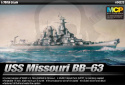 Academy 14222 Pancernik BB-63 USS Missouri MCP 1:700