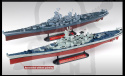 Academy 14222 Pancernik BB-63 USS Missouri MCP 1:700