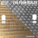 EVA foam scales - Shield - łuski z pianki w kształcie tarczy