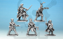 Frostgrave Cultists II - kultyści - kultystki - 20 szt.